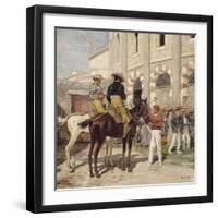 Picador à l'entrée des Arènes-Achille Zo-Framed Giclee Print