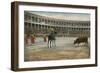 Picador in Bullfight, Spain-null-Framed Art Print