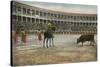 Picador in Bullfight, Spain-null-Stretched Canvas