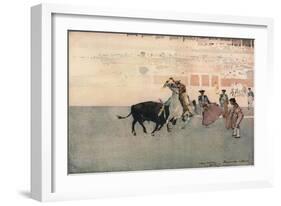 Picadors, Seville, 1893-Arthur Melville-Framed Giclee Print