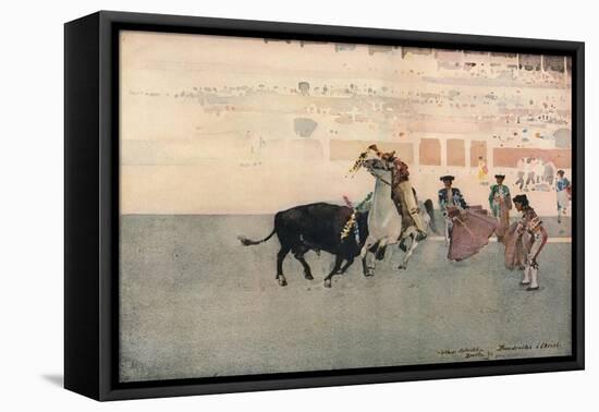 Picadors, Seville, 1893-Arthur Melville-Framed Stretched Canvas
