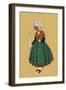 Picardy Farmers Wife Carries a Candle-Elizabeth Whitney Moffat-Framed Art Print