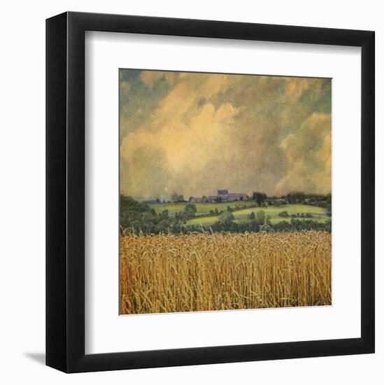 Picardy Wheat-Dawne Polis-Framed Art Print