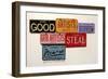 Picasso Artists Steal-Gregory Constantine-Framed Giclee Print