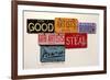 Picasso Artists Steal-Gregory Constantine-Framed Giclee Print