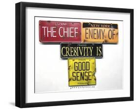 Picasso Chief Enemy-Gregory Constantine-Framed Giclee Print