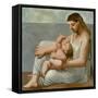 Picasso: Mother, 1921-Pablo Picasso-Framed Stretched Canvas