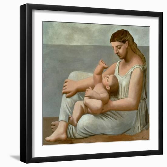 Picasso: Mother, 1921-Pablo Picasso-Framed Premium Giclee Print