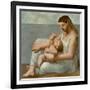 Picasso: Mother, 1921-Pablo Picasso-Framed Giclee Print