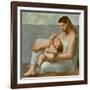 Picasso: Mother, 1921-Pablo Picasso-Framed Giclee Print