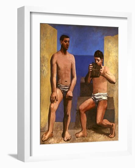 Picasso: Pipes, 1923-Pablo Picasso-Framed Giclee Print