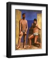 Picasso: Pipes, 1923-Pablo Picasso-Framed Premium Giclee Print