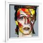 Picasso Reimagined - David Bowie 2-Mark Gordon-Framed Giclee Print