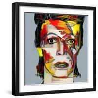 Picasso Reimagined - David Bowie 2-Mark Gordon-Framed Giclee Print