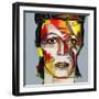 Picasso Reimagined - David Bowie 2-Mark Gordon-Framed Giclee Print