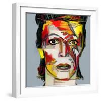 Picasso Reimagined - David Bowie 2-Mark Gordon-Framed Giclee Print