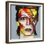 Picasso Reimagined - David Bowie 2-Mark Gordon-Framed Giclee Print