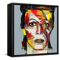 Picasso Reimagined - David Bowie 2-Mark Gordon-Framed Stretched Canvas