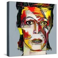 Picasso Reimagined - David Bowie 2-Mark Gordon-Stretched Canvas
