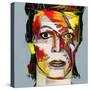 Picasso Reimagined - David Bowie 2-Mark Gordon-Stretched Canvas