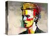 Picasso Reimagined - David Bowie-Mark Gordon-Stretched Canvas