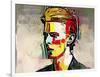 Picasso Reimagined - David Bowie-Mark Gordon-Framed Giclee Print