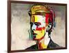 Picasso Reimagined - David Bowie-Mark Gordon-Framed Giclee Print