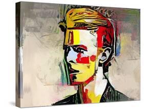 Picasso Reimagined - David Bowie-Mark Gordon-Stretched Canvas