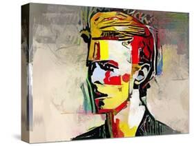 Picasso Reimagined - David Bowie-Mark Gordon-Stretched Canvas