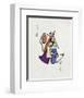 Picasso’s Women Playing Card - 3 of Spades-Holly Frean-Framed Limited Edition