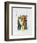 Picasso’s Women Playing Card - 4 of Clubs-Holly Frean-Framed Limited Edition