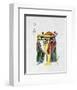 Picasso’s Women Playing Card - 4 of Clubs-Holly Frean-Framed Limited Edition
