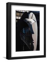 Picasso Sculpture Chicago Morning-Steve Gadomski-Framed Photographic Print