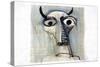 Picasso sketches 11, 1988 (drawing)-Ralph Steadman-Stretched Canvas