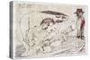 Picasso sketches 142, 1988 (drawing)-Ralph Steadman-Stretched Canvas