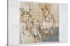 Picasso sketches 172, 1988 (drawing)-Ralph Steadman-Stretched Canvas