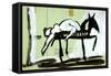 Picasso sketches 180, 1988 (drawing)-Ralph Steadman-Framed Stretched Canvas