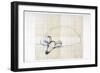 Picasso sketches 39, 1988 (drawing)-Ralph Steadman-Framed Giclee Print