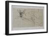 Picasso sketches 59, 1988 (drawing)-Ralph Steadman-Framed Giclee Print