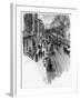 Piccadilly 1888-Joseph Pennell-Framed Art Print