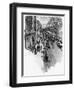 Piccadilly 1888-Joseph Pennell-Framed Art Print