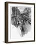 Piccadilly 1888-Joseph Pennell-Framed Art Print