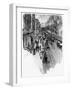 Piccadilly 1888-Joseph Pennell-Framed Art Print