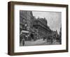 Piccadilly Circa 1895-null-Framed Art Print