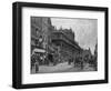 Piccadilly Circa 1895-null-Framed Art Print