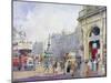 Piccadilly Circus, 1920-Edward Harry Handley-Read-Mounted Giclee Print