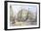 Piccadilly Circus and Shaftesbury Avenue-John Sutton-Framed Giclee Print