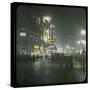 Piccadilly Circus by Night-null-Stretched Canvas