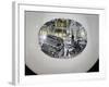 Piccadilly Circus, Decoration on Wedgwood Bowl Commemorating the Boat Race-Eric Ravilious-Framed Giclee Print