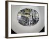 Piccadilly Circus, Decoration on Wedgwood Bowl Commemorating the Boat Race-Eric Ravilious-Framed Giclee Print